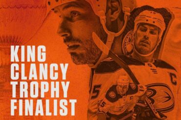 A leader in our community. We are so proud of Getzy. The King Clancy Trophy is g...