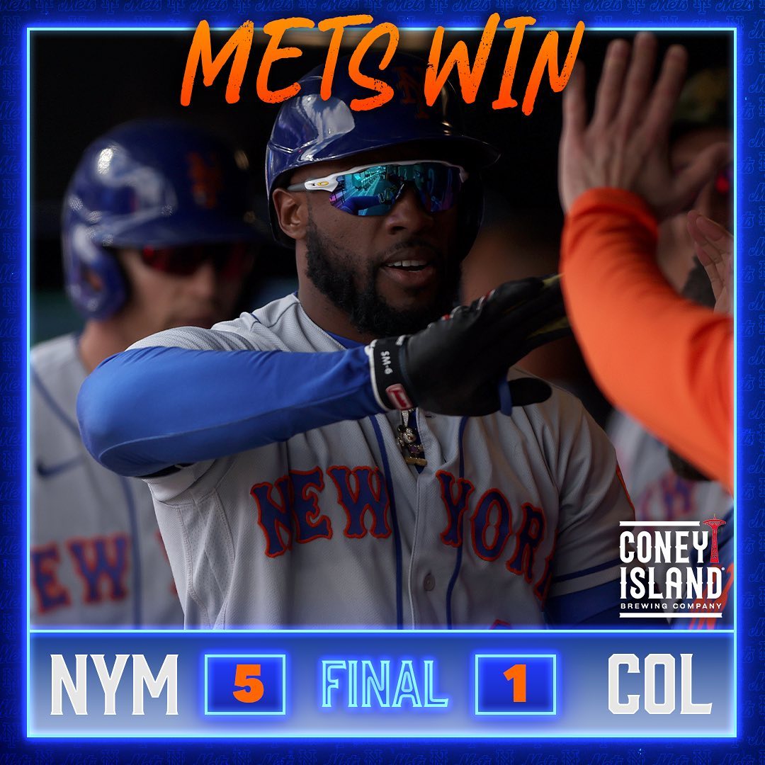 Game one victory. #MetsWin #LGM...