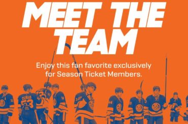 Next season, Season Ticket Members will exclusively have the opportunity to meet...