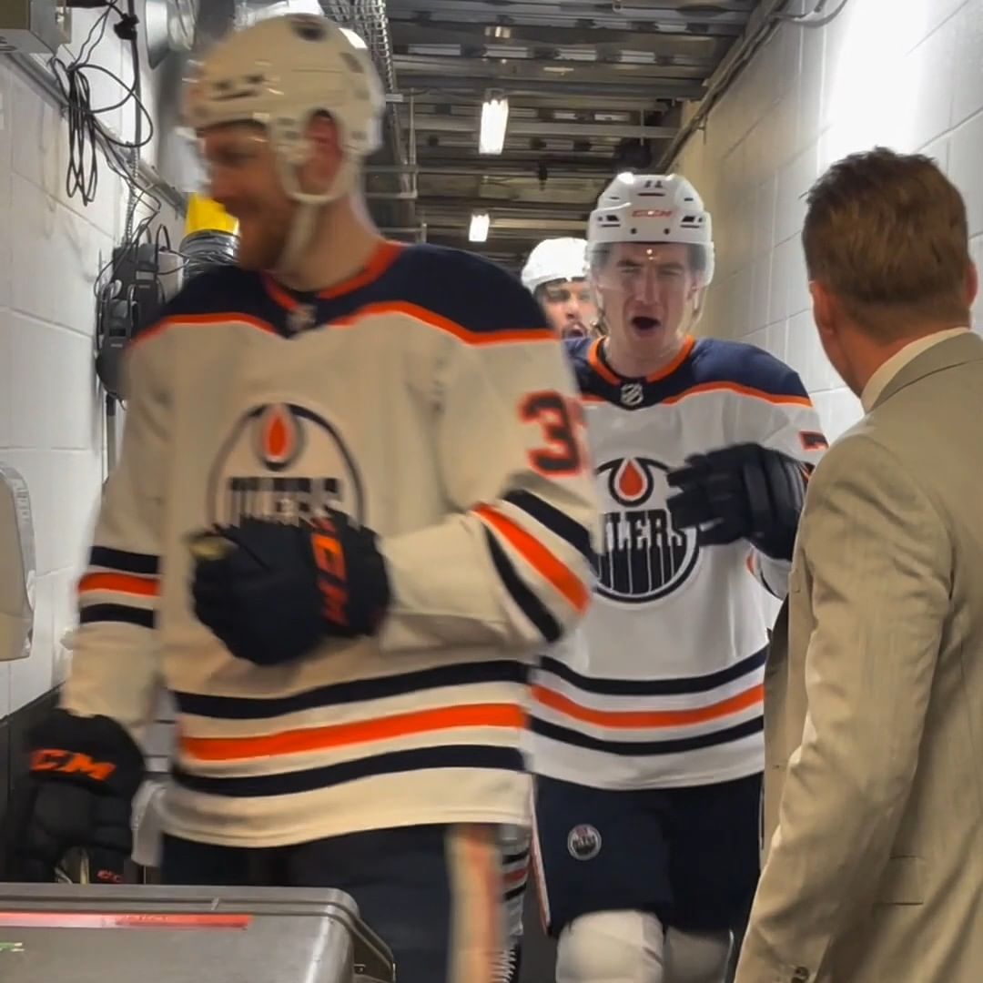 WOO! #LetsGoOilers...