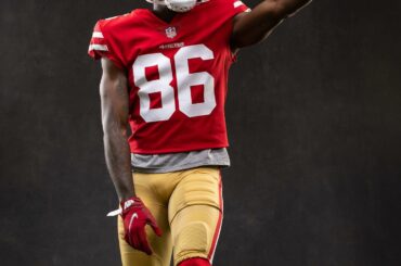 First look at @cantguard5 & @3_too_live in red and gold  @rkangphoto/NFL...