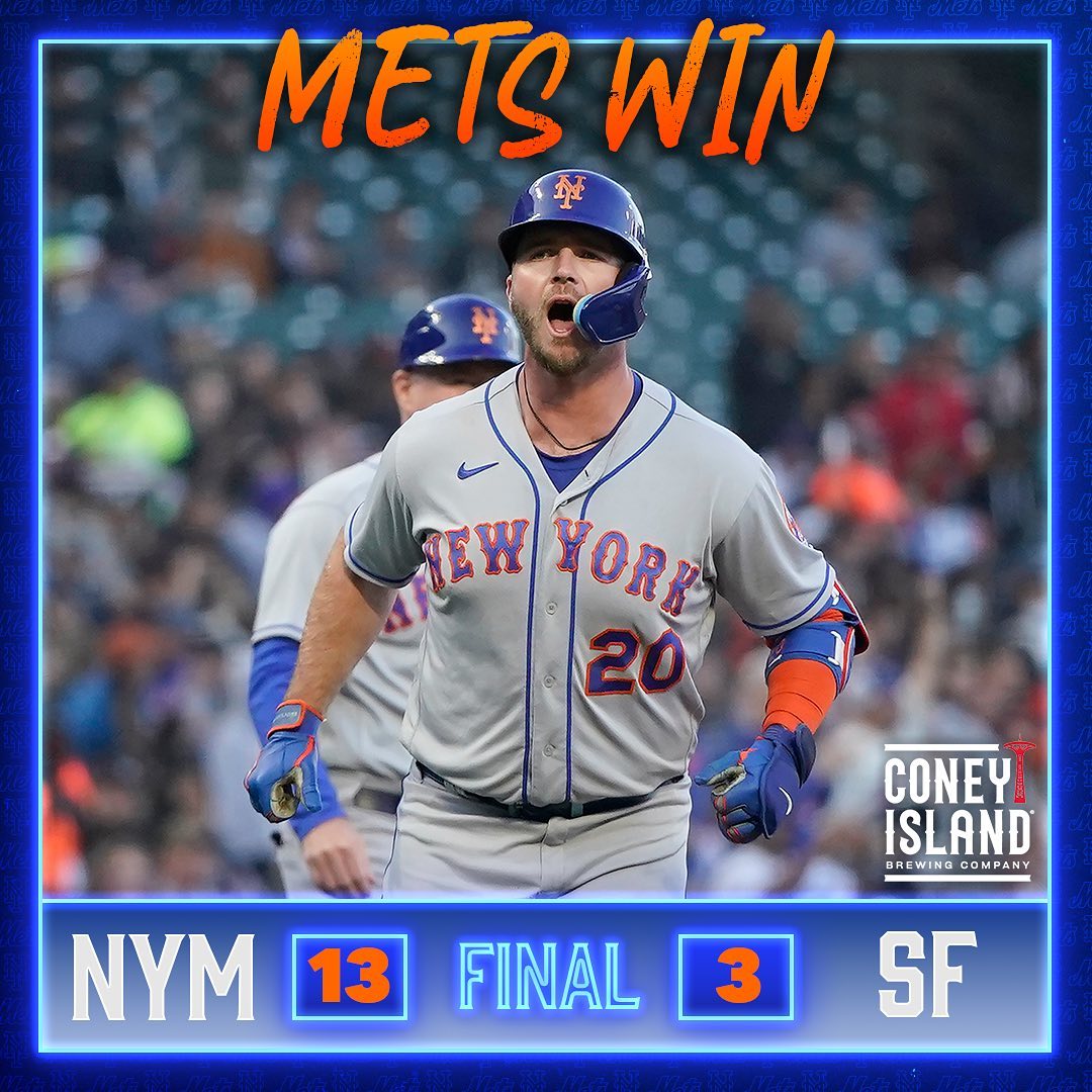 The bats were alive in the bay. #MetsWin #LGM...