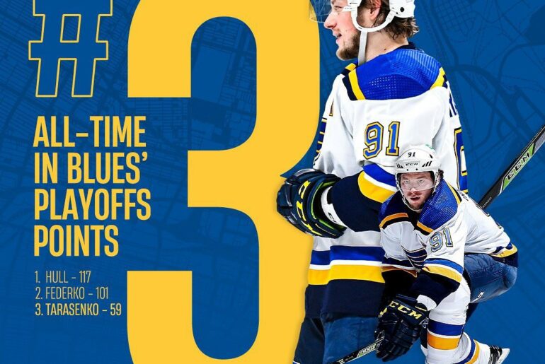 That’s some pretty great company right there. #stlblues...
