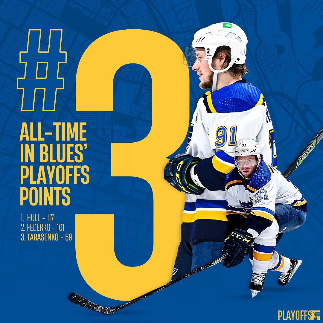 That’s some pretty great company right there. #stlblues...