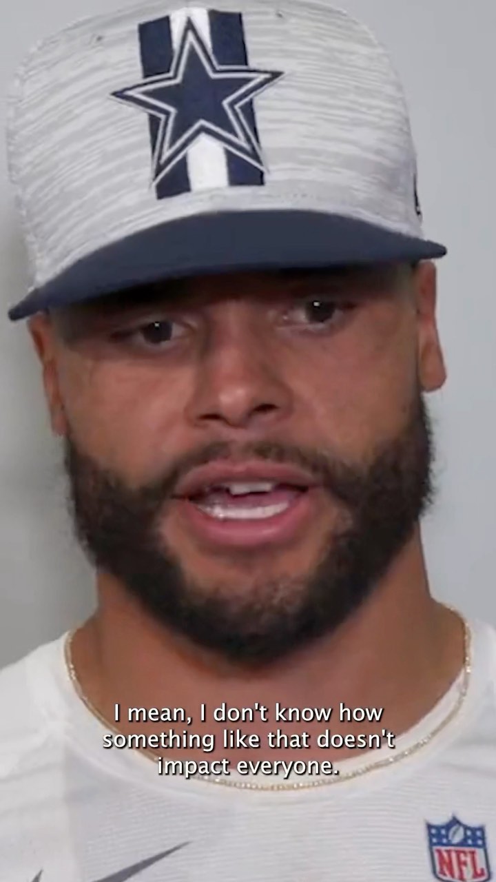 Dak Prescott and DeMarcus Lawrence share their perspectives on the horrific shoo...