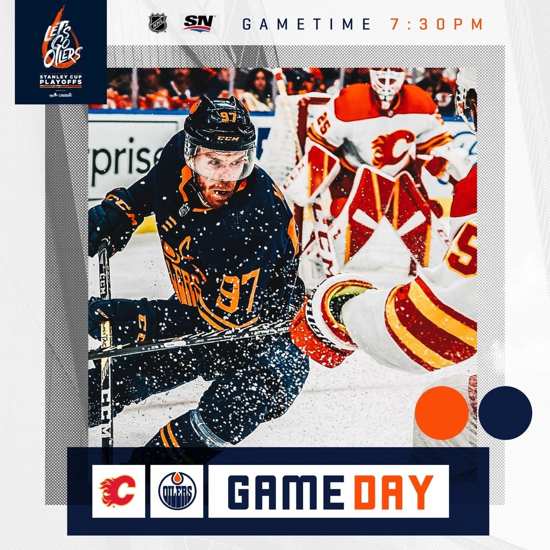 G A M E  D A Y 

Back to work for Game 4 with a chance to add to the series lead...