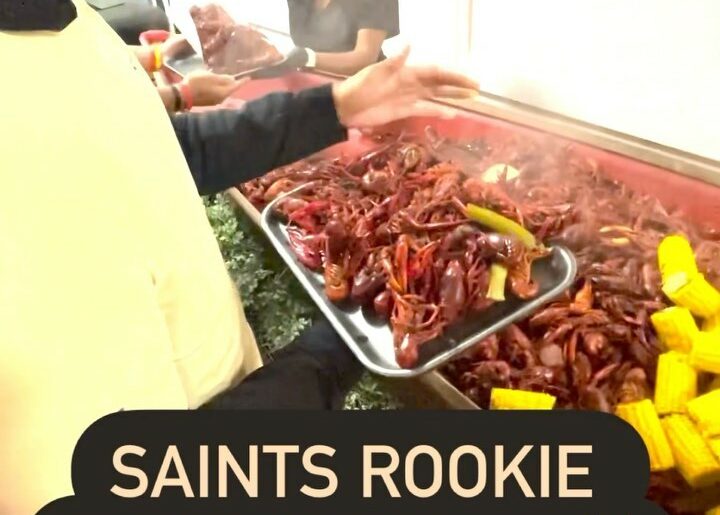 A yearly tradition for #Saints rookies...