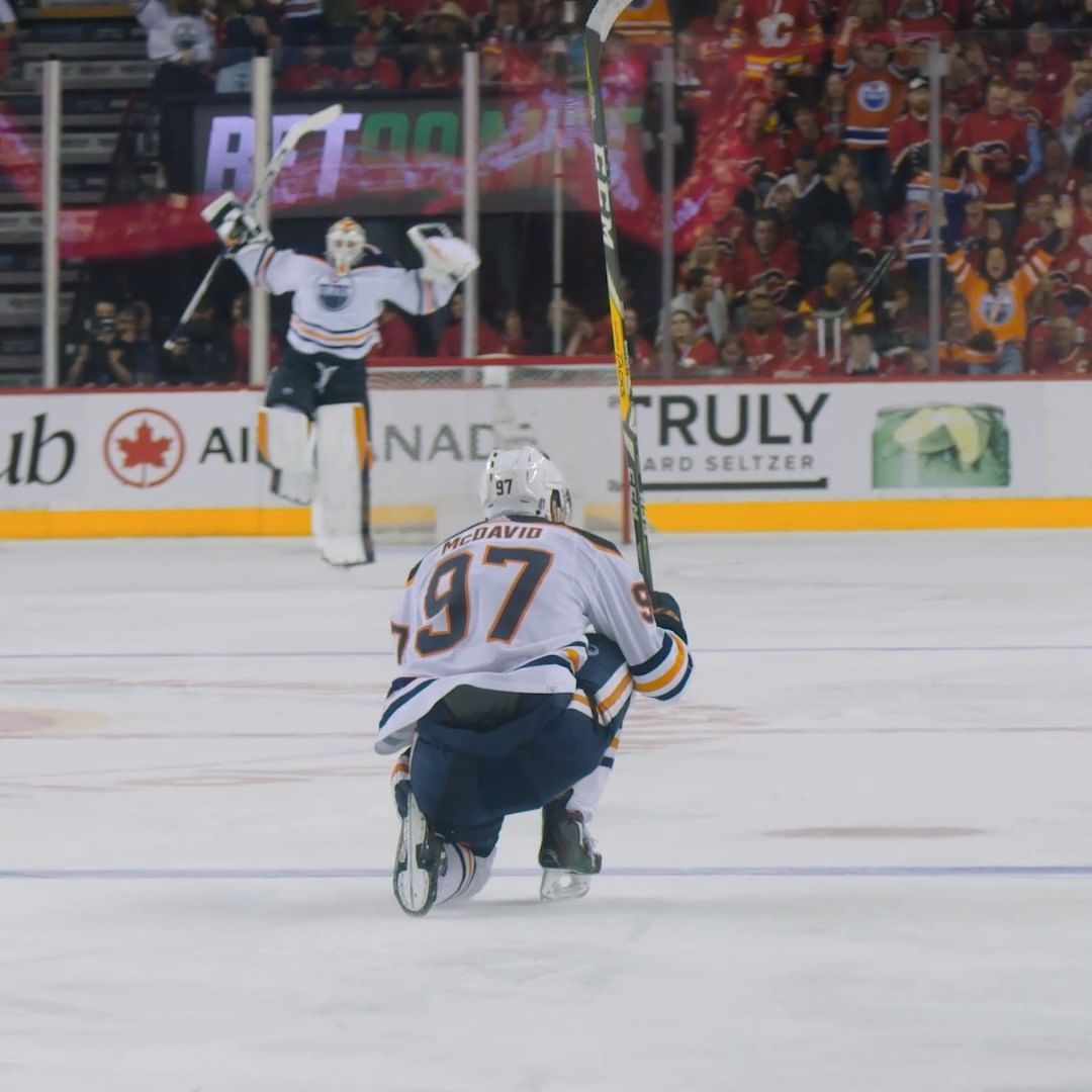 Third round bound. #LetsGoOilers...