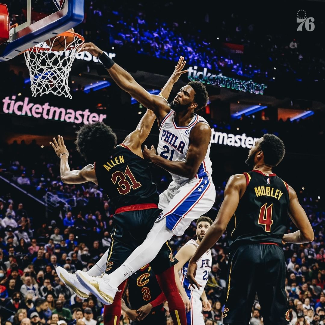 coming to a poster near you.  link in bio to vote @joelembiid for #NBAFanFavori...