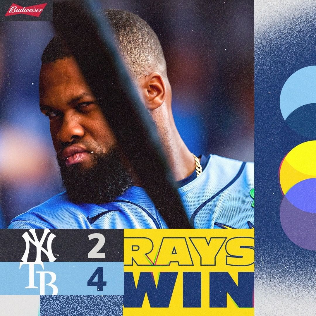 A hard fought #RaysWin to close out the homestand...