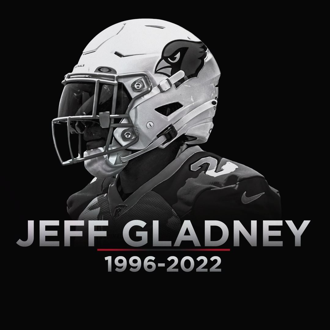 We are deeply saddened by the tragic loss of Jeff Gladney.  May he rest in peace...