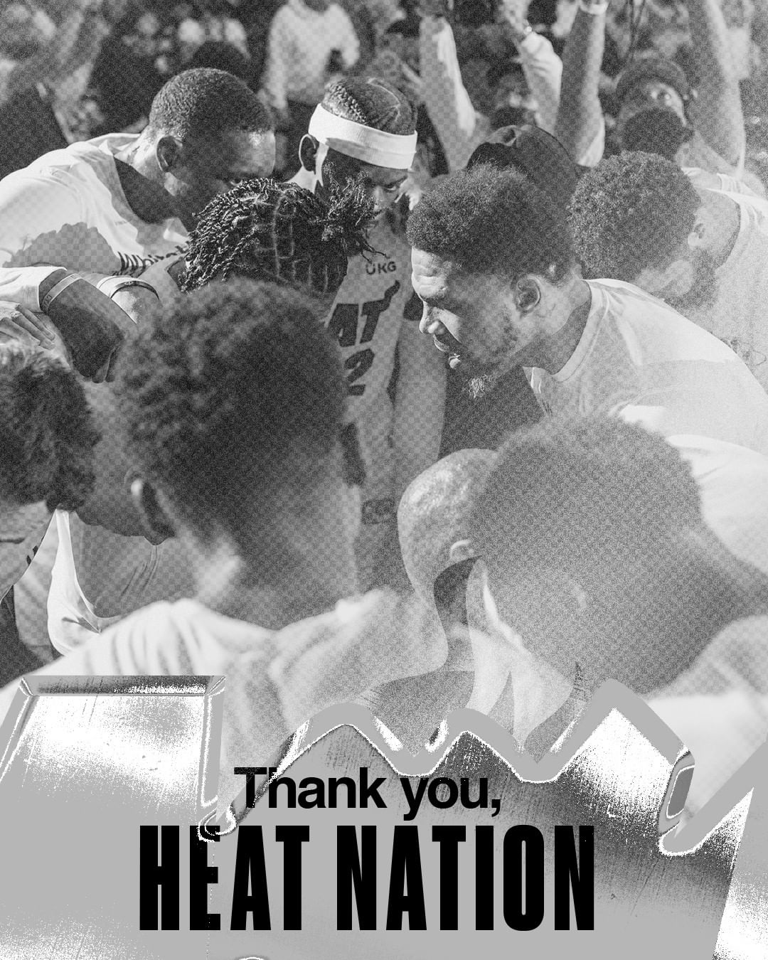 You all are beyond amazing. Thank you!  #HEATNation...