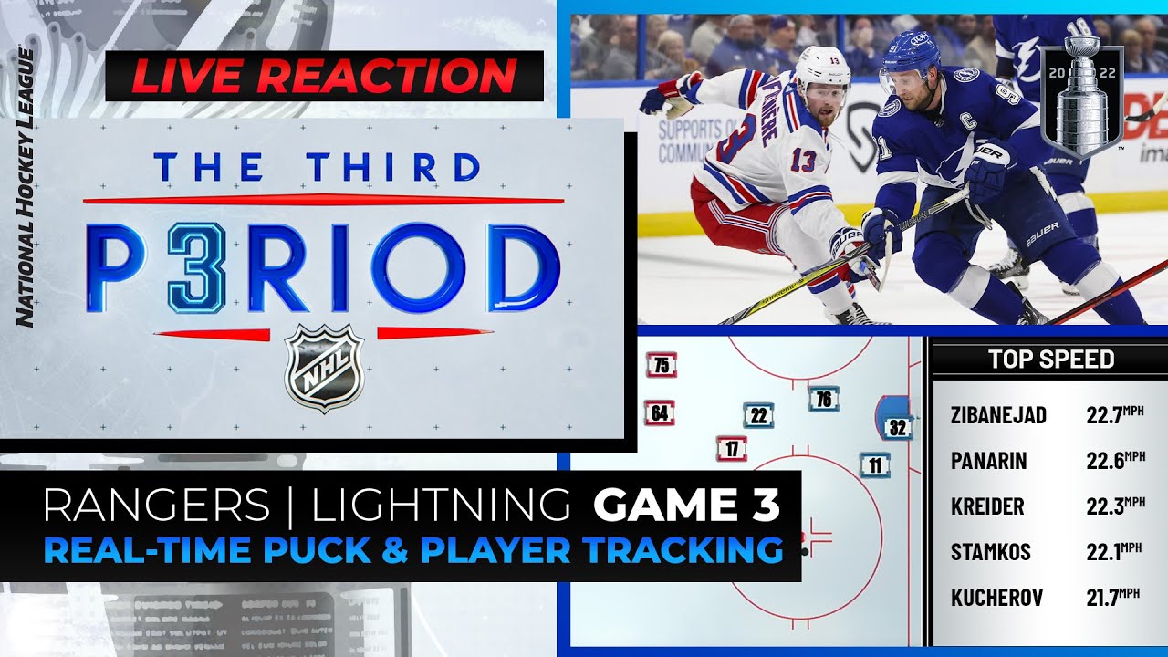 ​ Tampa Bay Lightning vs New York Rangers Game 3 | Third Period Live Show | NHL Playoffs 2022