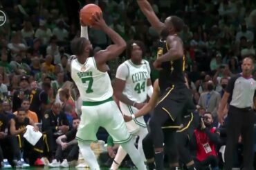 Jaylen Brown Gets TD Garden On Its Feet With And-1 Finish! | #NBAFinals