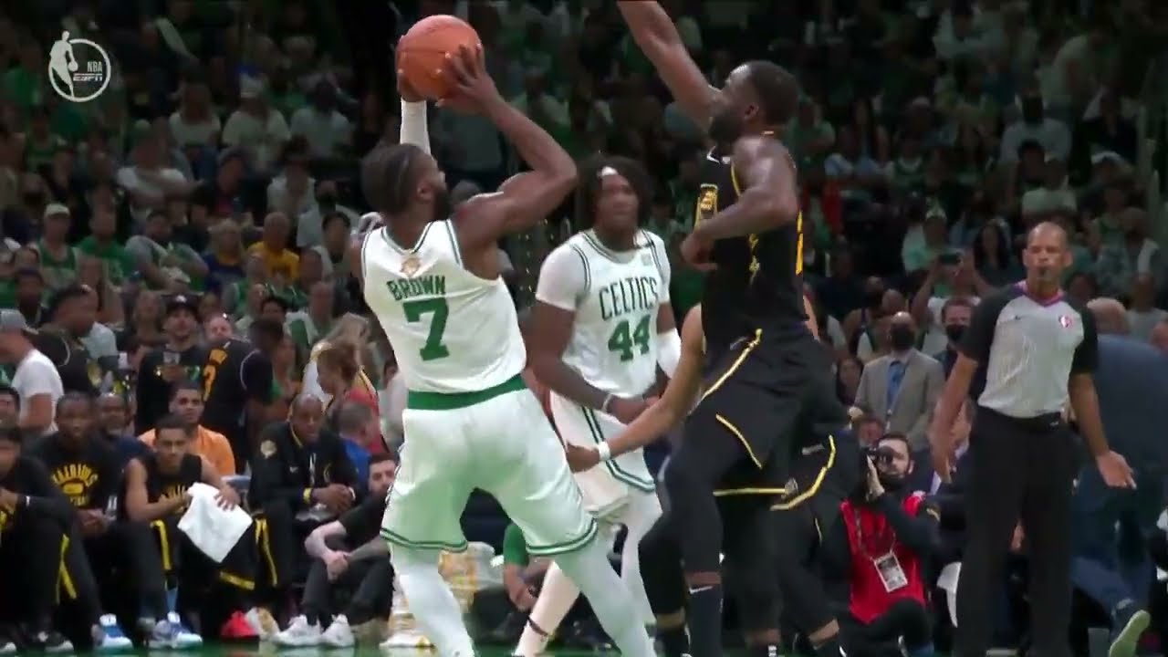 Jaylen Brown Gets TD Garden On Its Feet With And-1 Finish! | #NBAFinals