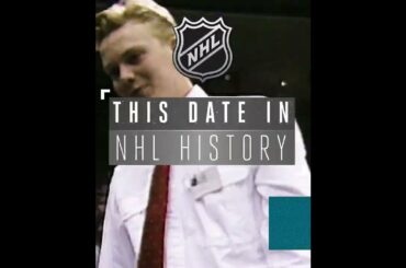 Sundin selected No.1 overall | This Date in History #shorts