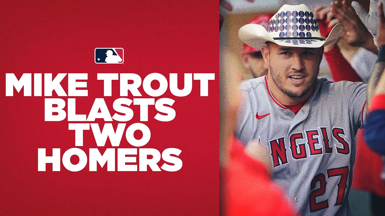 Mike Trout is good at baseball - confirmed! Two more homers tonight 💪💪