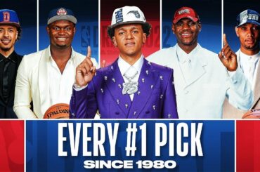 Every Number 1 Pick Since 1980 | #NBADraft