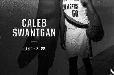 We are heartbroken by the passing of former Trail Blazers player Caleb Swanigan....