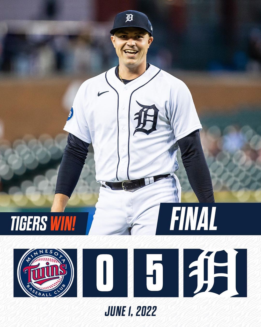 Series win secured! #TigersWin...