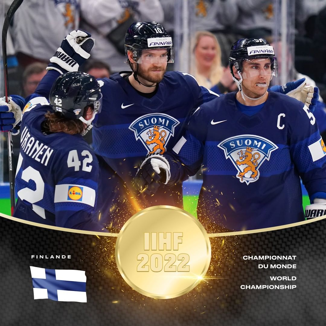 L'or pour Joel Armia!!!  Gold for @yksukko!!!  #IIHFWorlds...
