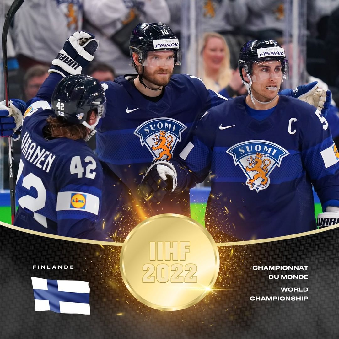 L'or pour Joel Armia!!!

Gold for @yksukko!!!

#IIHFWorlds...