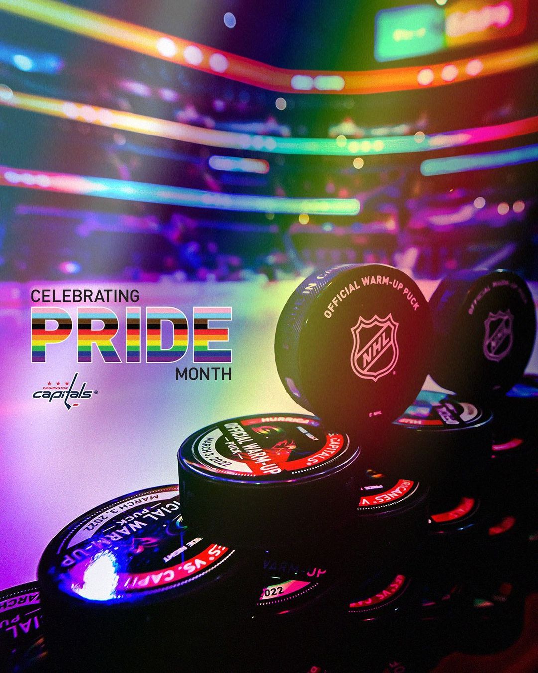 HAPPY #PRIDE  The Capitals support the LGBTQ+ community and remain committed to ...