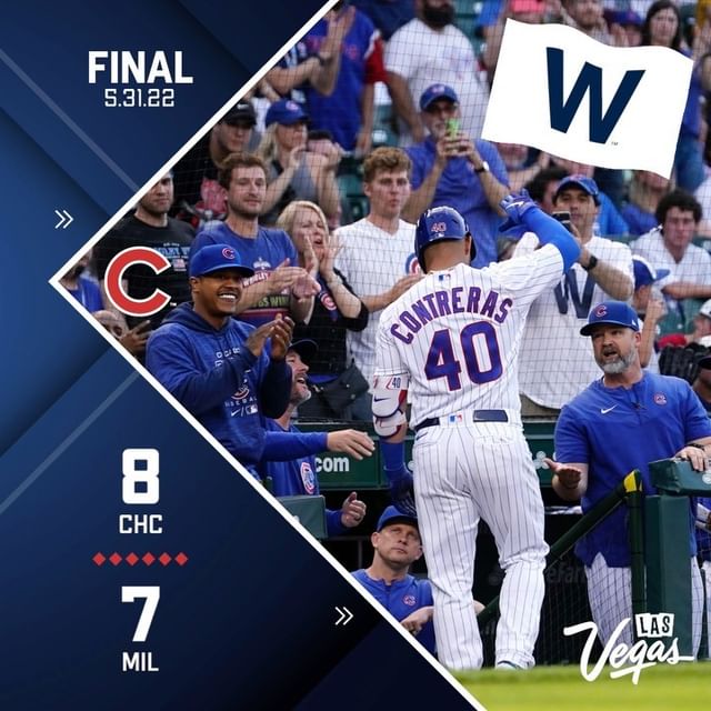 Cubs win! #ItsDifferentHere...