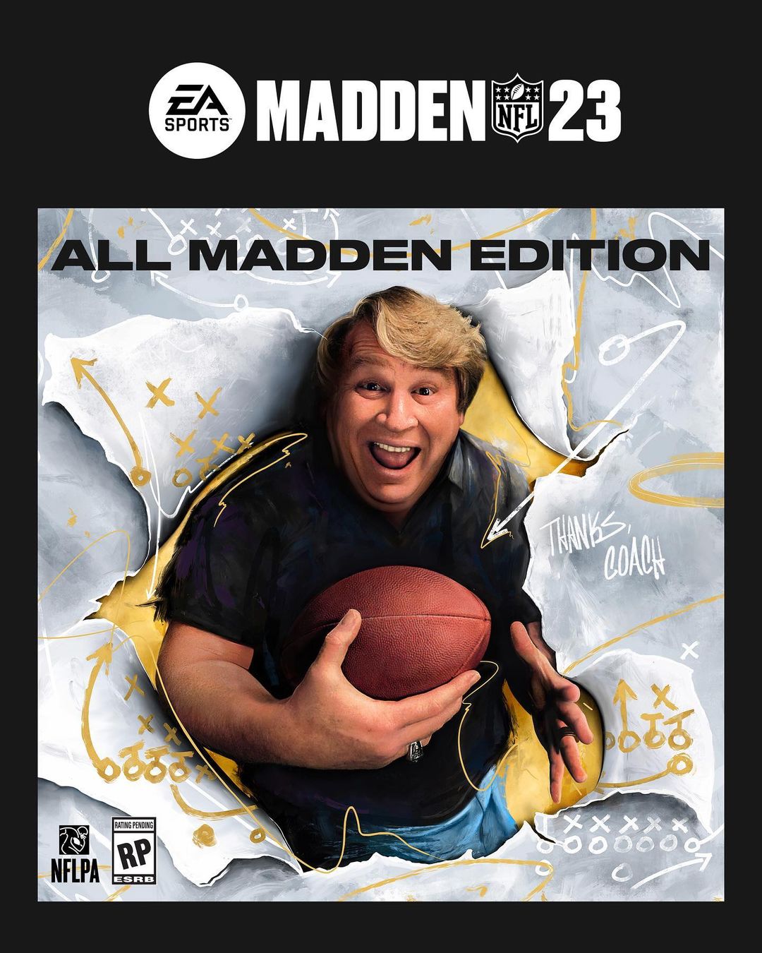 The #Madden23 cover…. Coach

Full reveal June 2nd #MaddenDay...