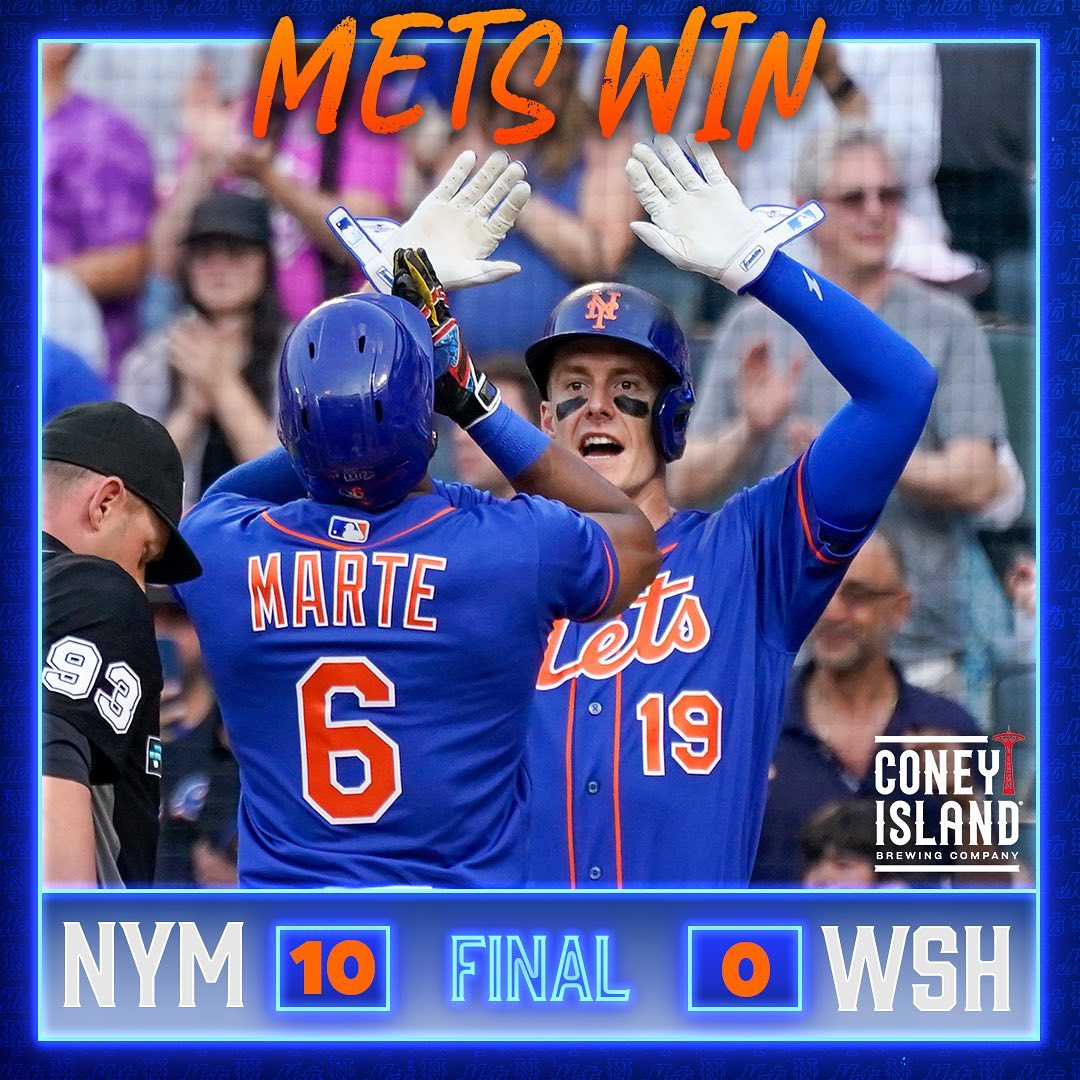 All the hits. #MetsWin #LGM...