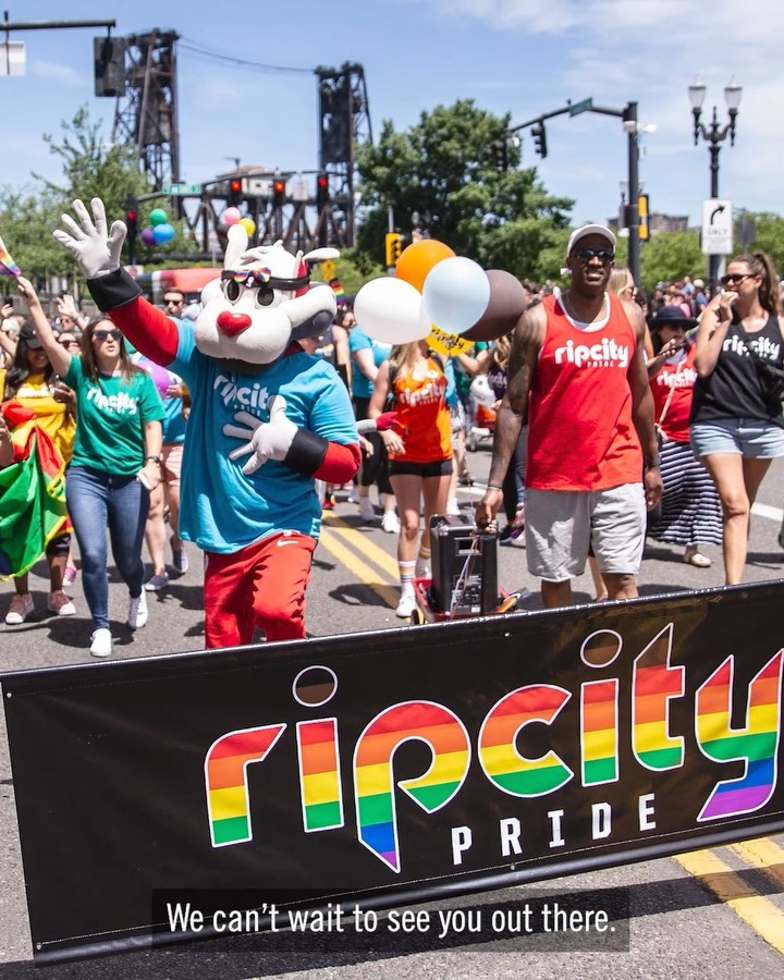 Happy #Pride Month, Rip City! Everyone deserves to live & love who they love una...