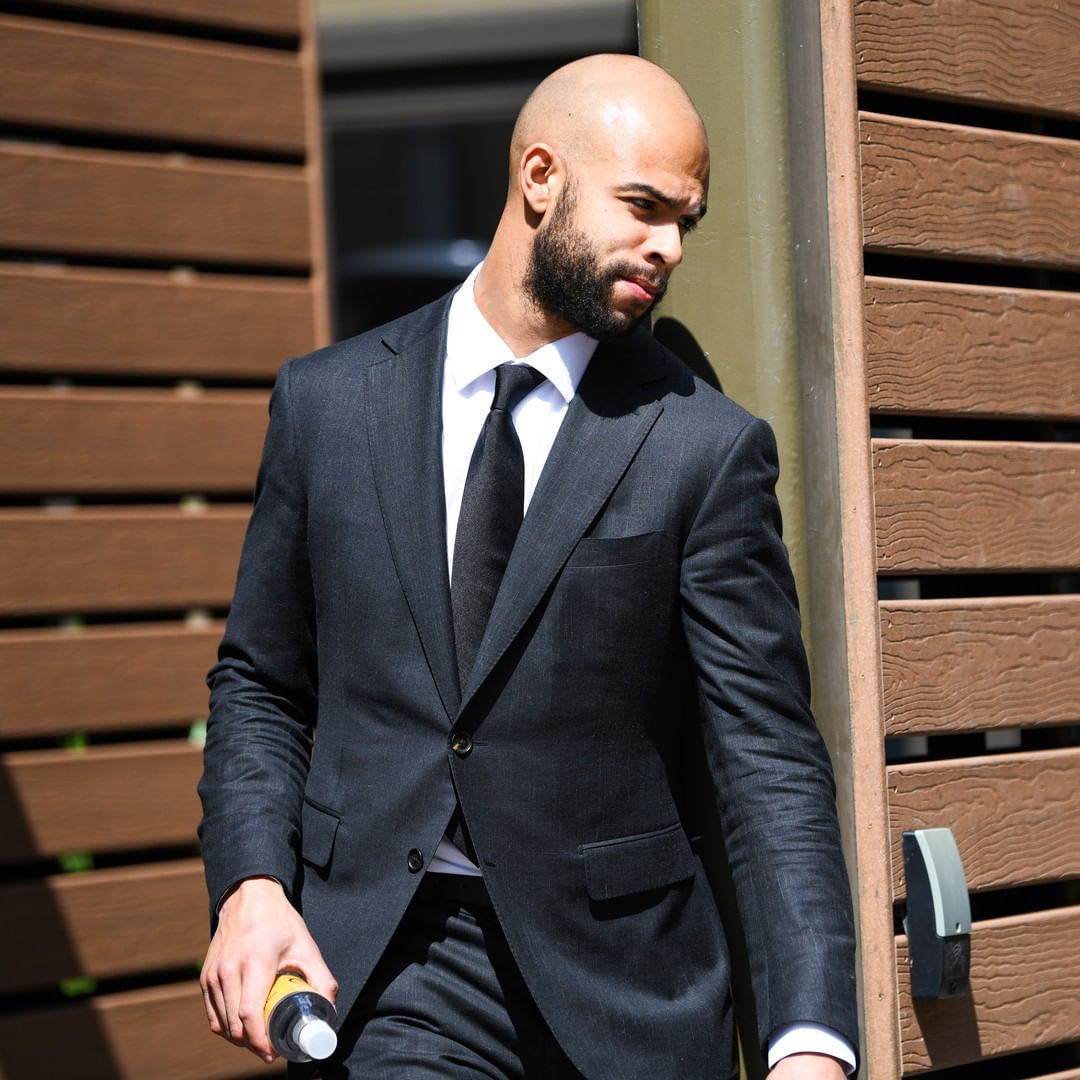 Dapper in Denver. #LetsGoOilers...