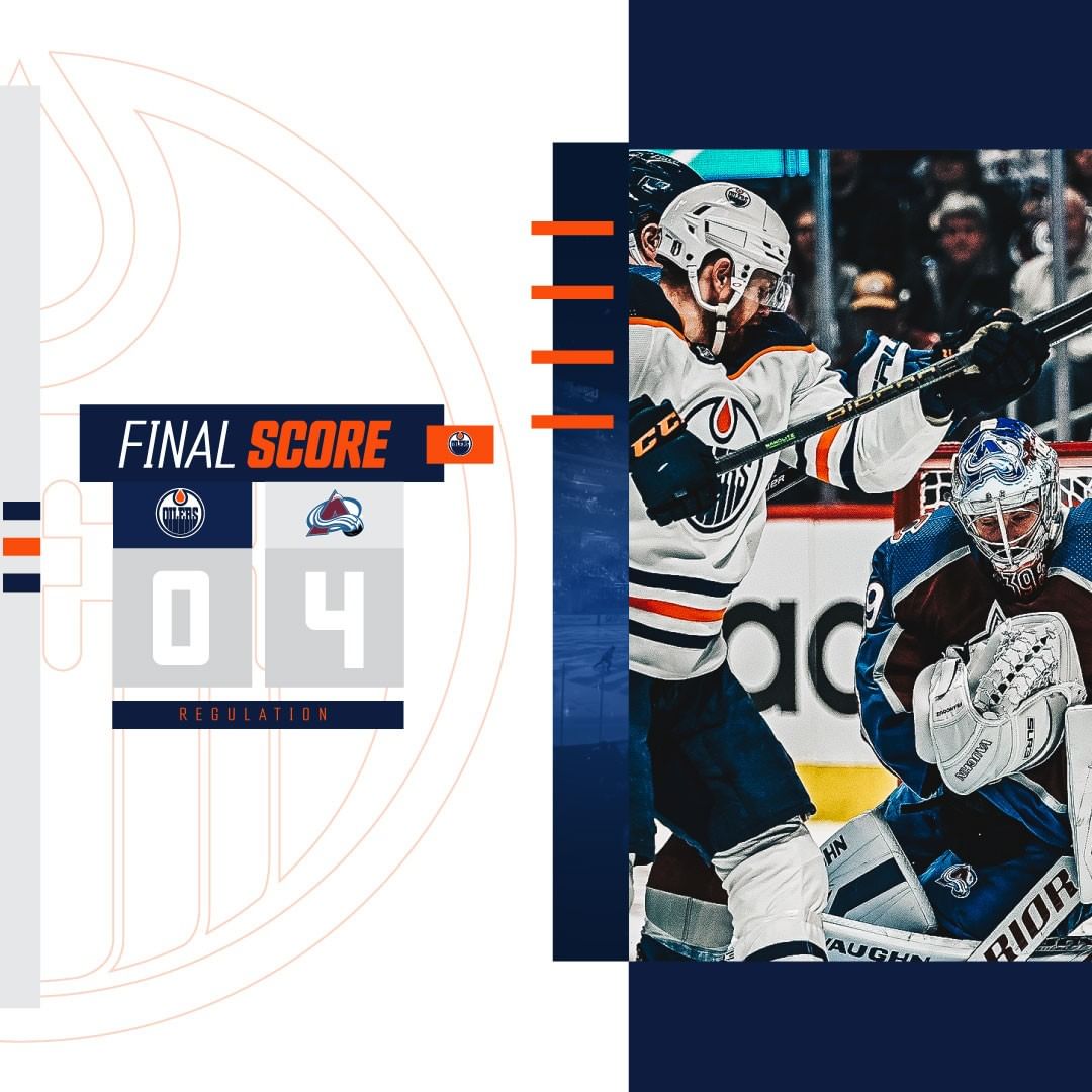 That'll do it in Denver. Back home for Games 3 & 4 starting Saturday. #LetsGoOil...