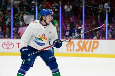 June is #Pride Month!  The #Canucks are proud to celebrate our diverse fan base...