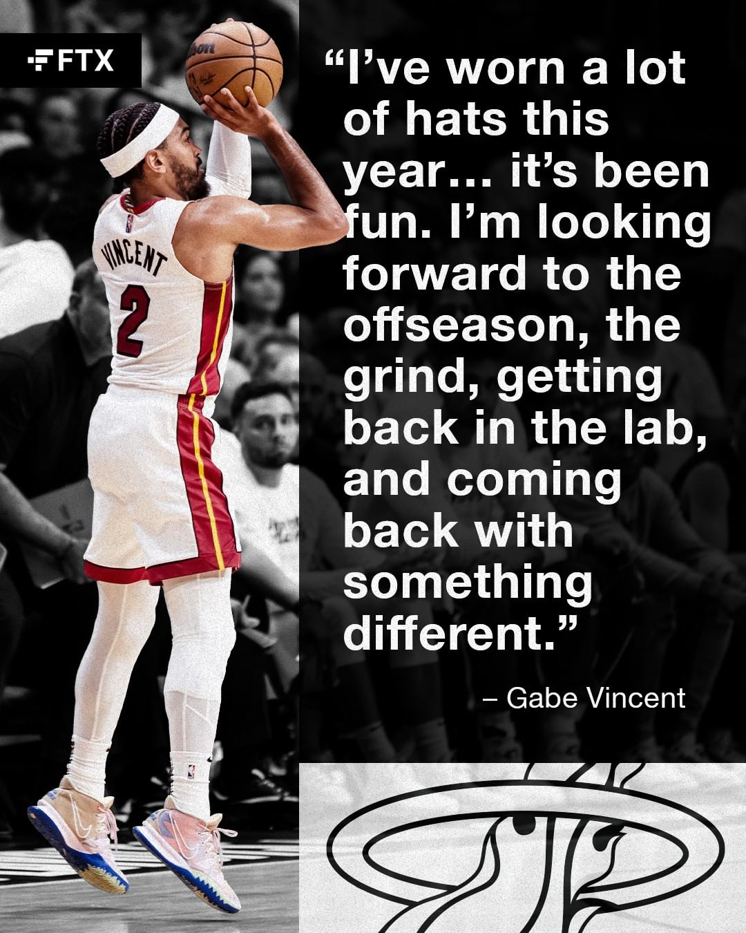 Sights already set on the next challenge  @miamiheat // @ftx_official...