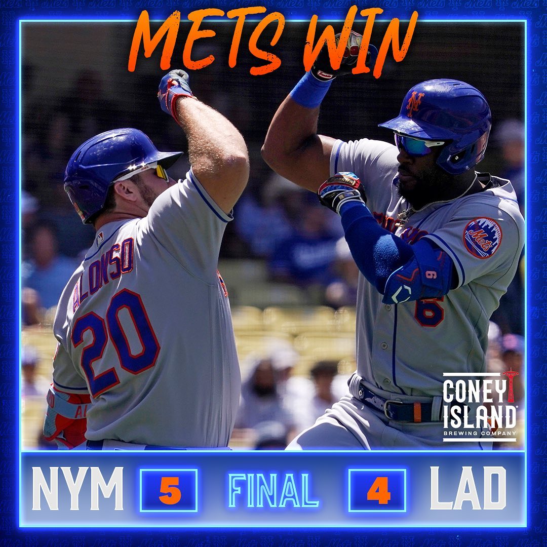 West Coast W. #MetsWin #LGM...