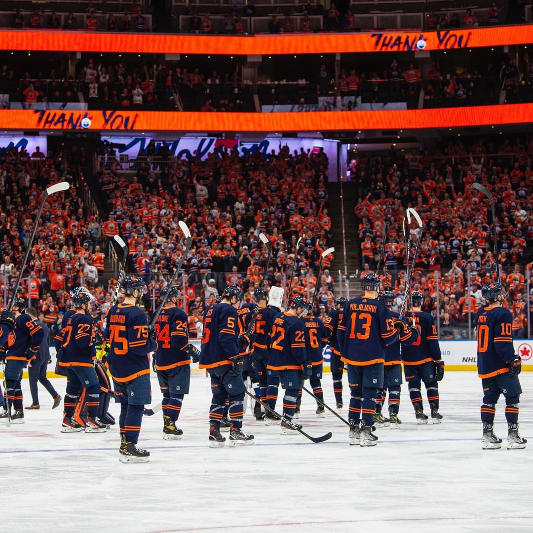 Behind us the whole way. #Oilers fans, you were incredible all season long. We a...