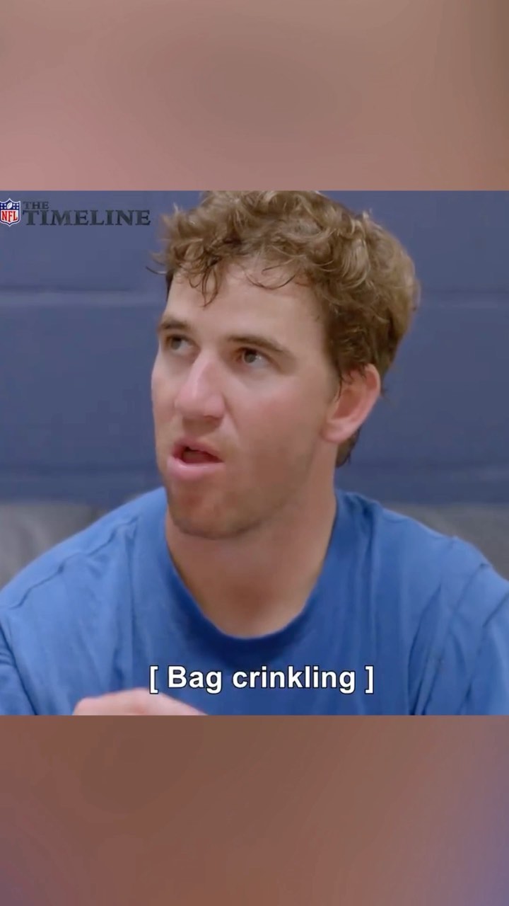 Eli gonna Eli  (via @nflfilms)...