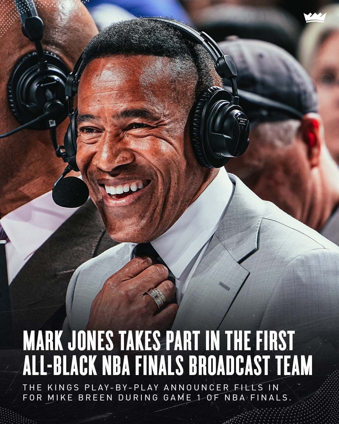 congrats to Mark Jones for being part of a historic call in Game 1 of the NBA Fi...