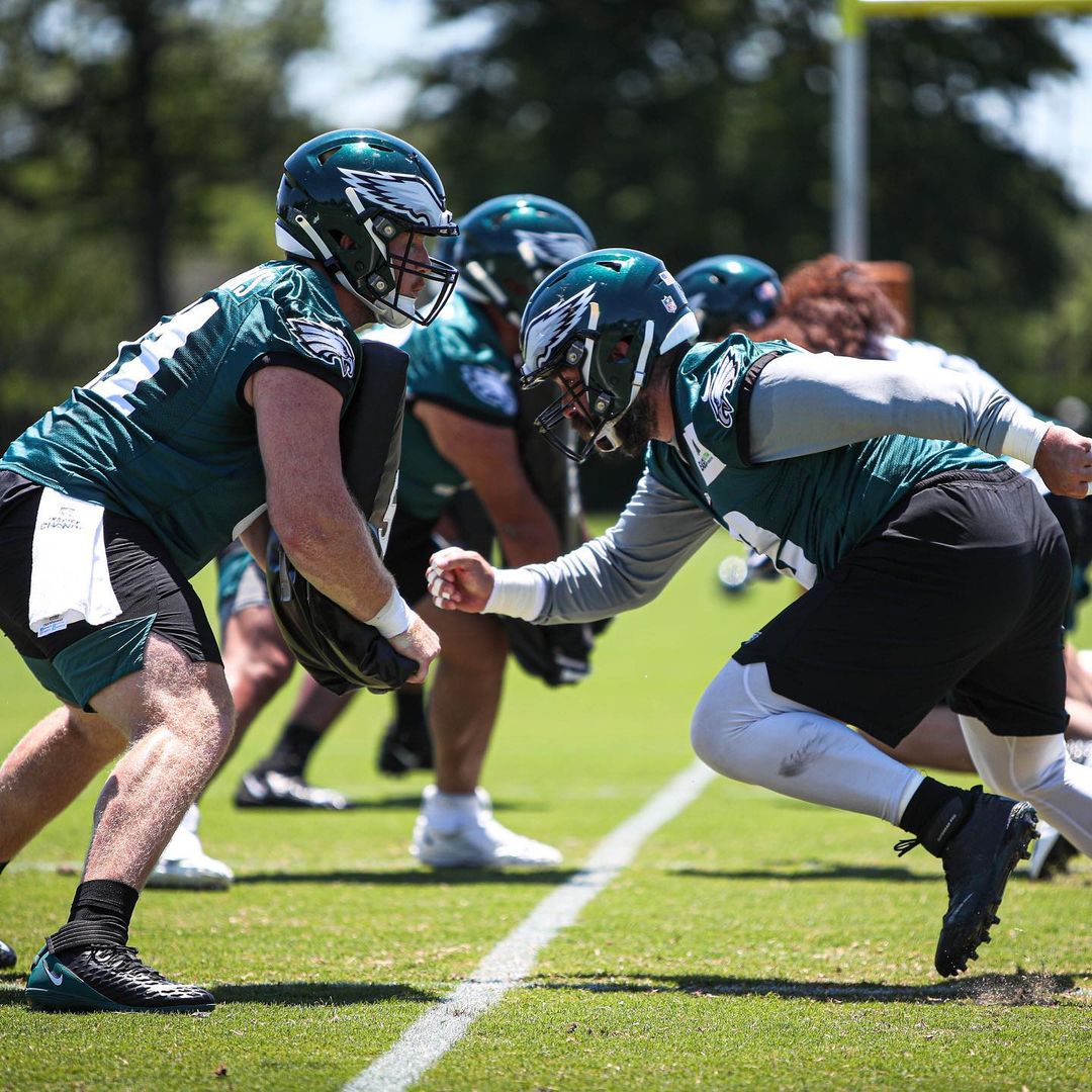It starts in the trenches  #FlyEaglesFly...