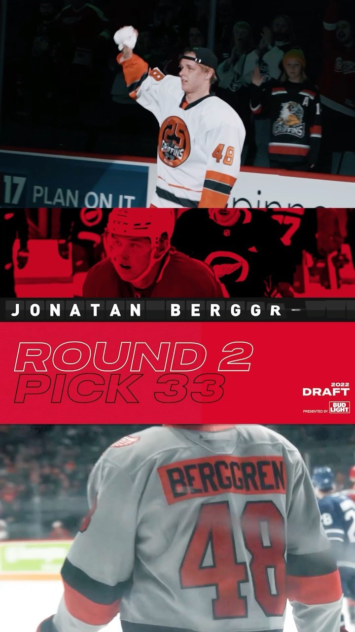 2018. Round 2. 33rd overall.  Who’s next? #drwdraft...