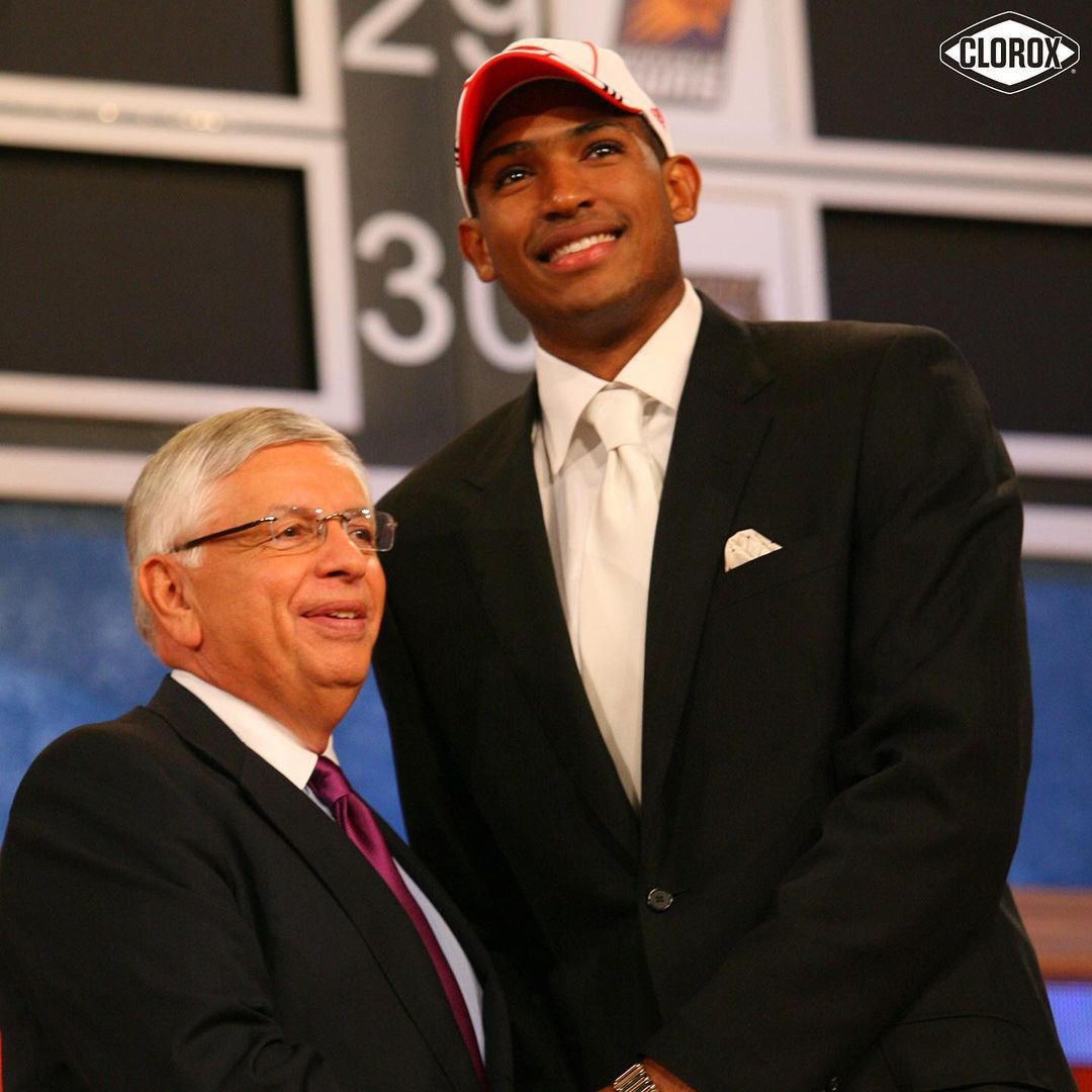 #TBT to June 28, 2007 when we selected Al Horford third overall in the NBA Draft...