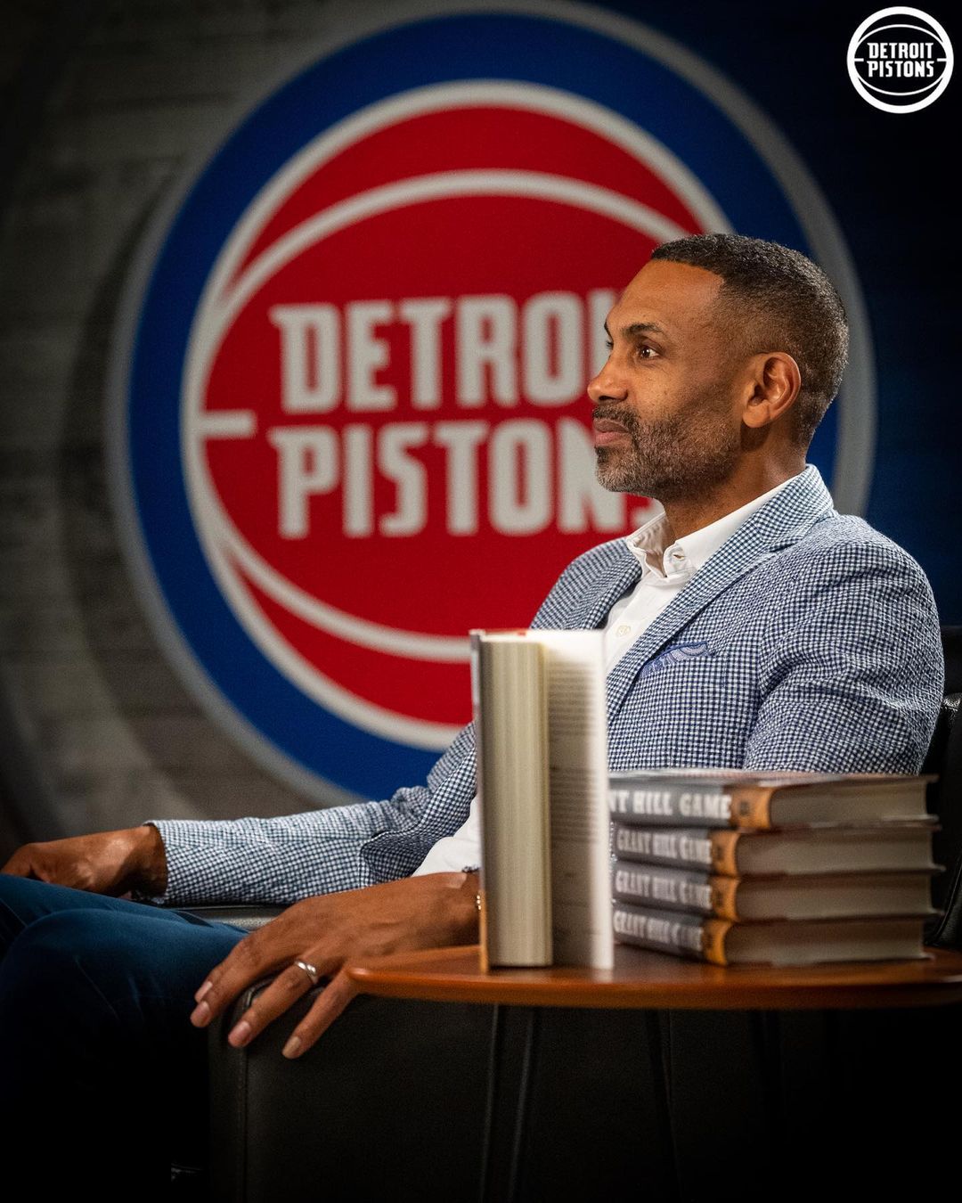 Grant Hill’s book tour for ‘GAME’ made a special spot in Detroit at the Pistons ...