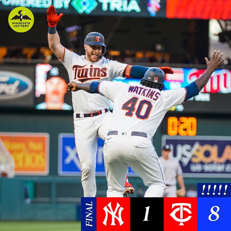That’s a W #TwinsWin...
