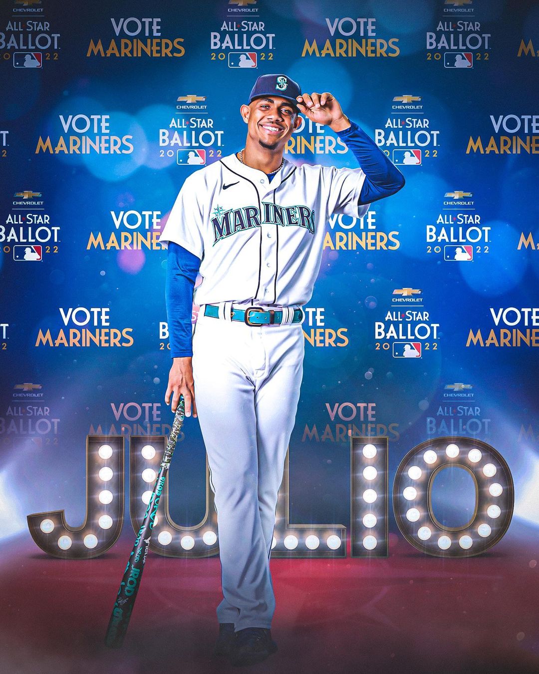 MAKE THIS MAN AN ALL-STAR  Mariners.com/Vote...