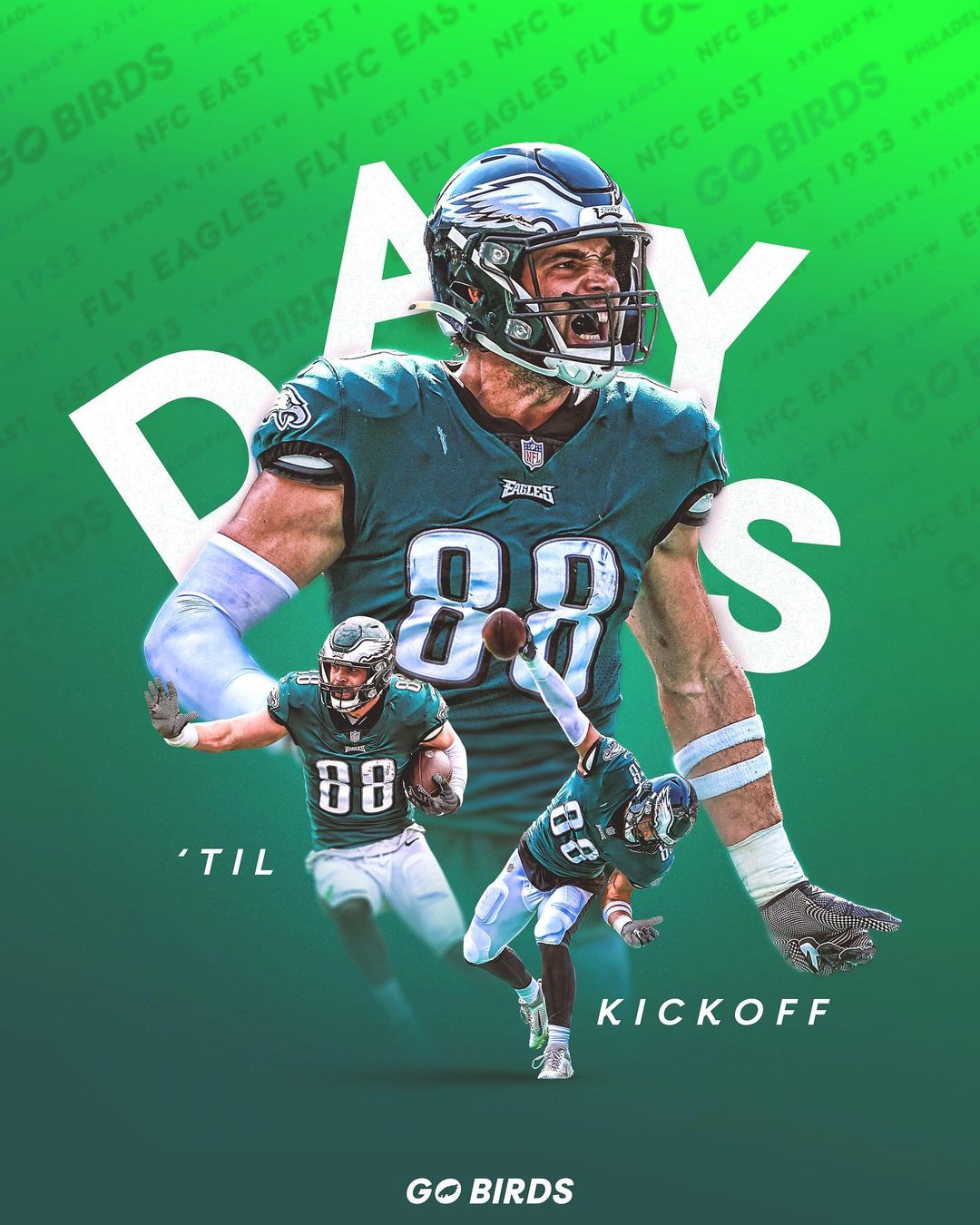 Counting the days

#FlyEaglesFly...