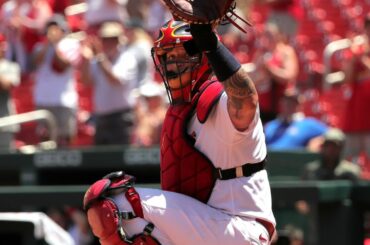 14,865 putouts!  Yadi holds the record for most putouts by a catcher in MLB hist...
