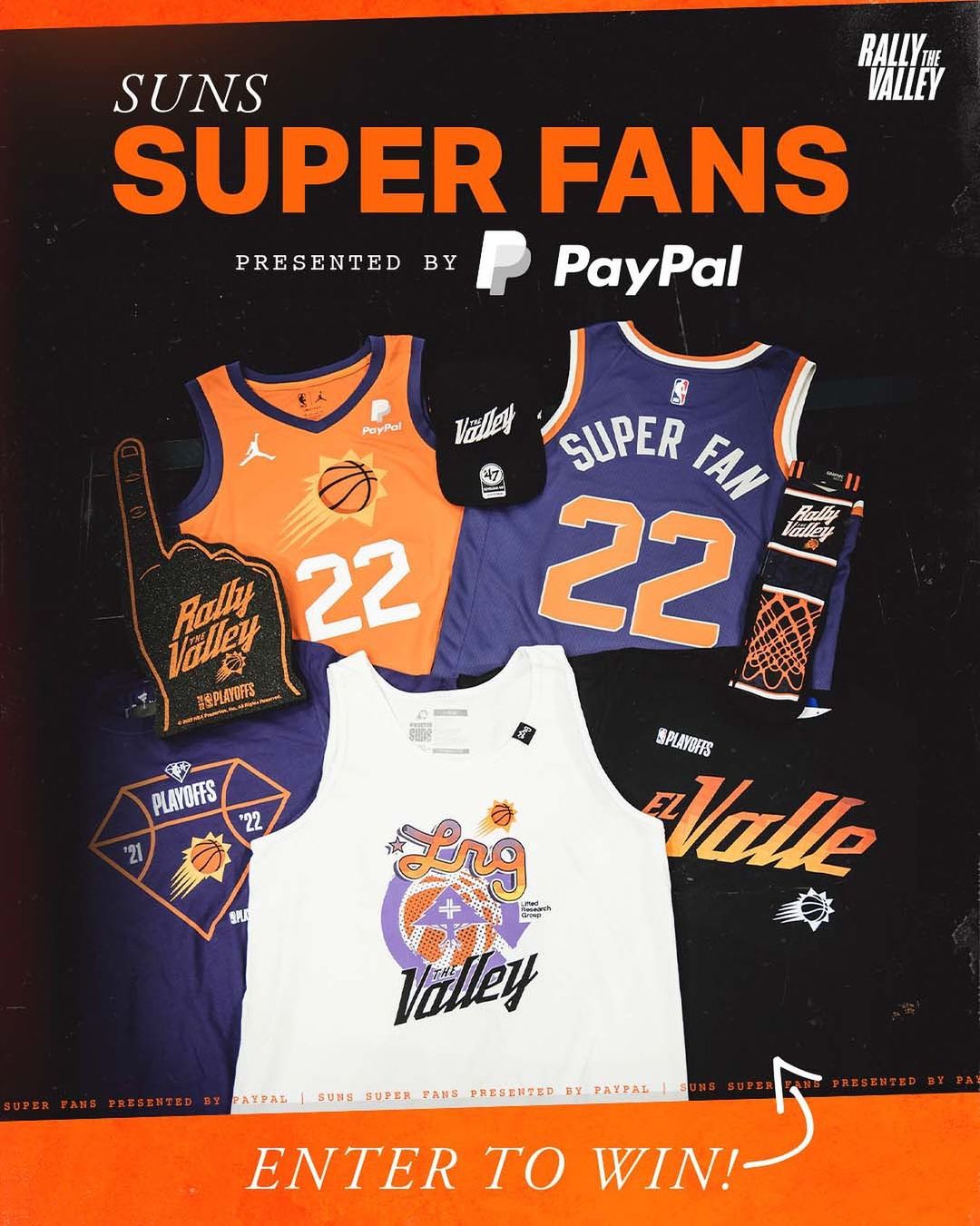 We are searching WORLDWIDE for our Suns Super Fans!  Tell us why you deserve to...