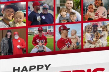 Happy Father's Day to all the Reds Country dads!...