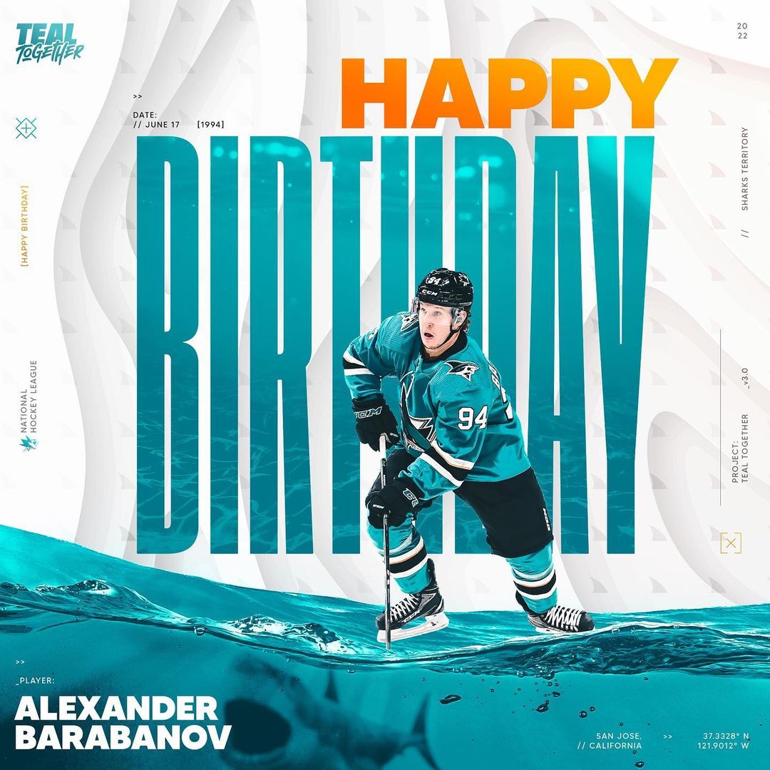 Happy birthday, @alexbarabanov94!...